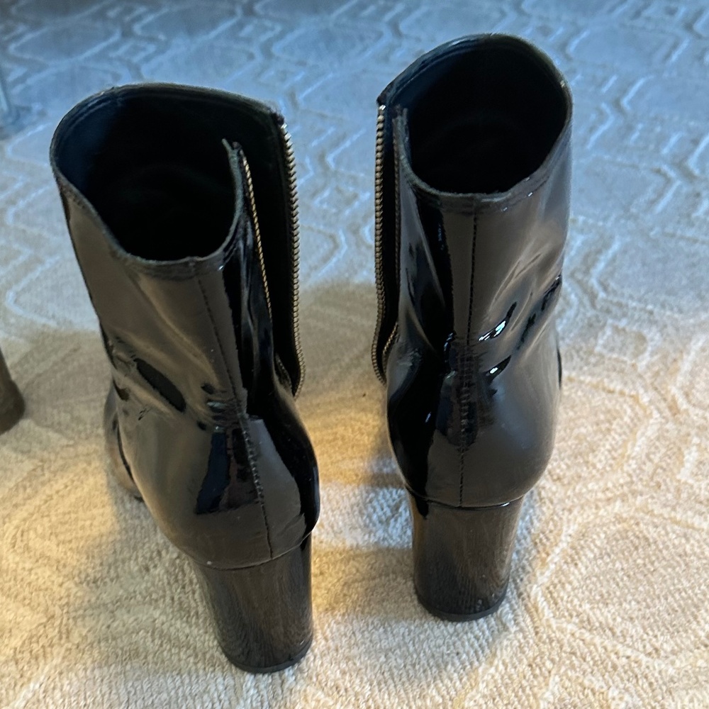 J. Crew Patent Leather Bootie